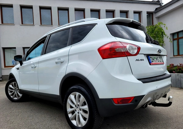 Ford Kuga cena 33900 przebieg: 197000, rok produkcji 2010 z Sulmierzyce małe 704